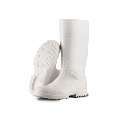 Bottes genoux blanches